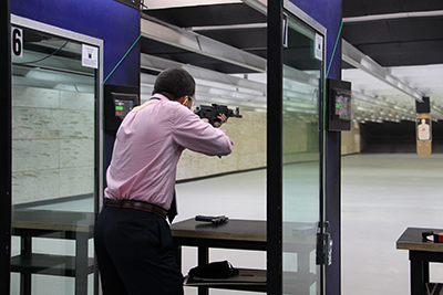 Gun Range at Work