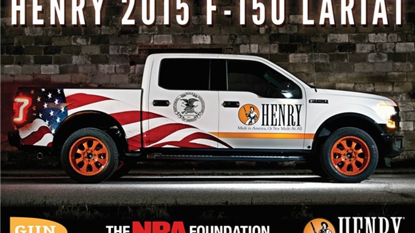 NRA Foundation Auctioning One-Of-A-Kind Henry Repeating Arms Ford F-150