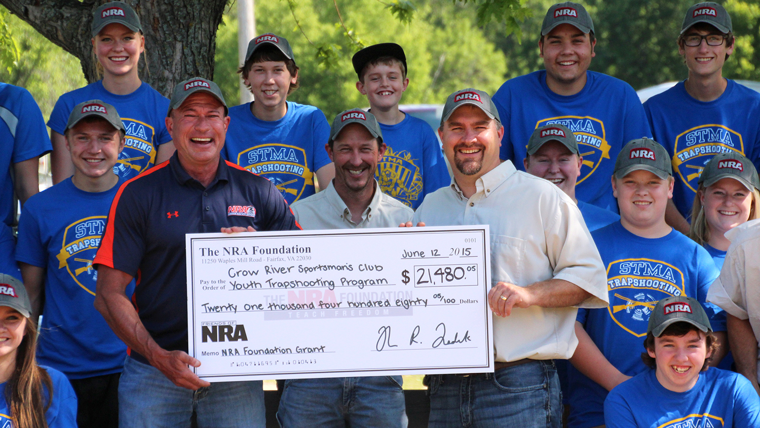 NRA Foundation CFO Visits Minnesota Sportsmen's Club