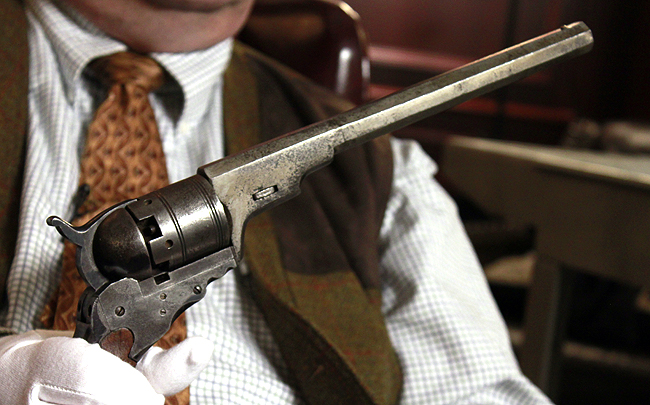 Fake Colt Paterson kept under wraps at the NRA National Firearms Museum