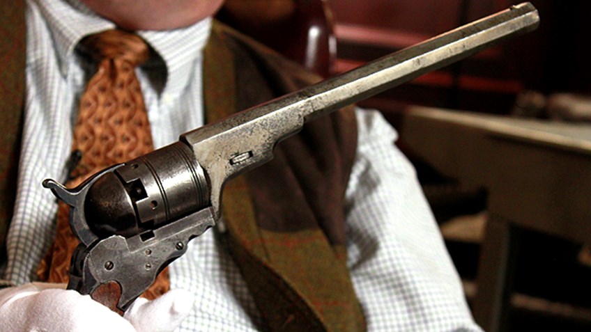 Fake Colt Paterson kept under wraps at the NRA National Firearms Museum