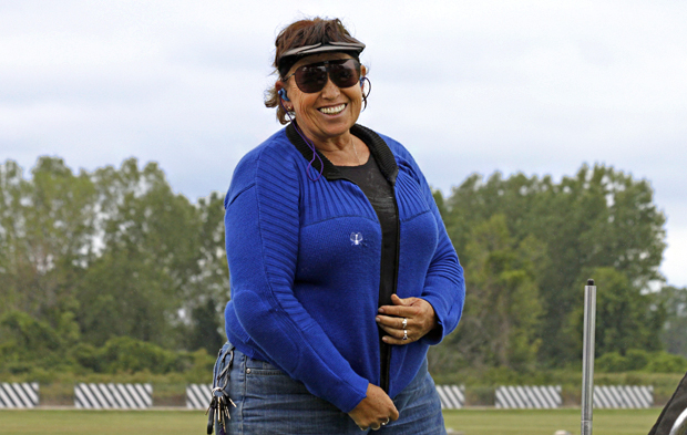 What does shooting legend Nancy Tompkins bring to the range?