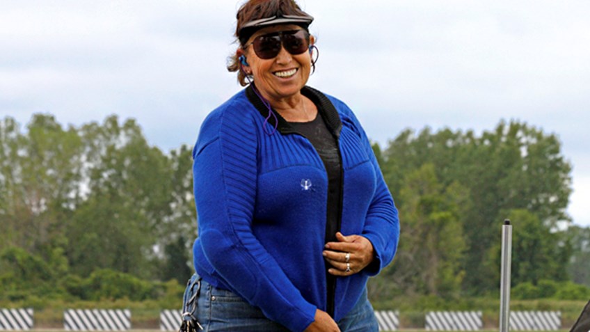 What does shooting legend Nancy Tompkins bring to the range?