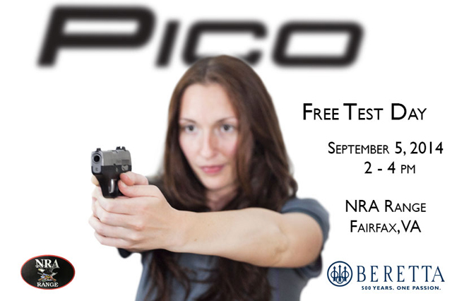 Beretta offering free time and ammo for test fire at the NRA Range