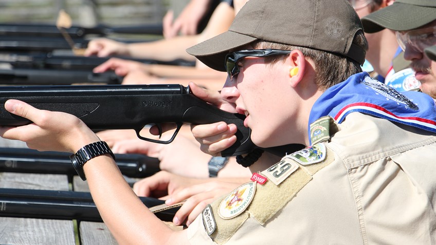 Boy Scouts Get A Surprise at NRA All Access Filming