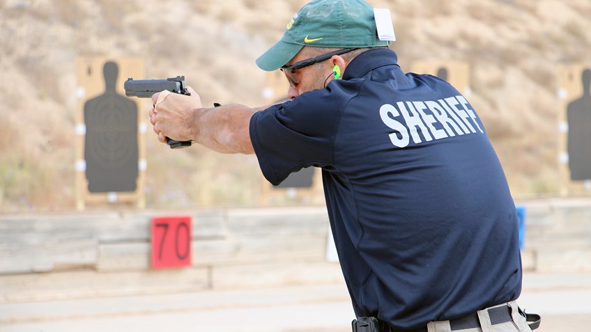 Shots From The National Police Shooting Championships