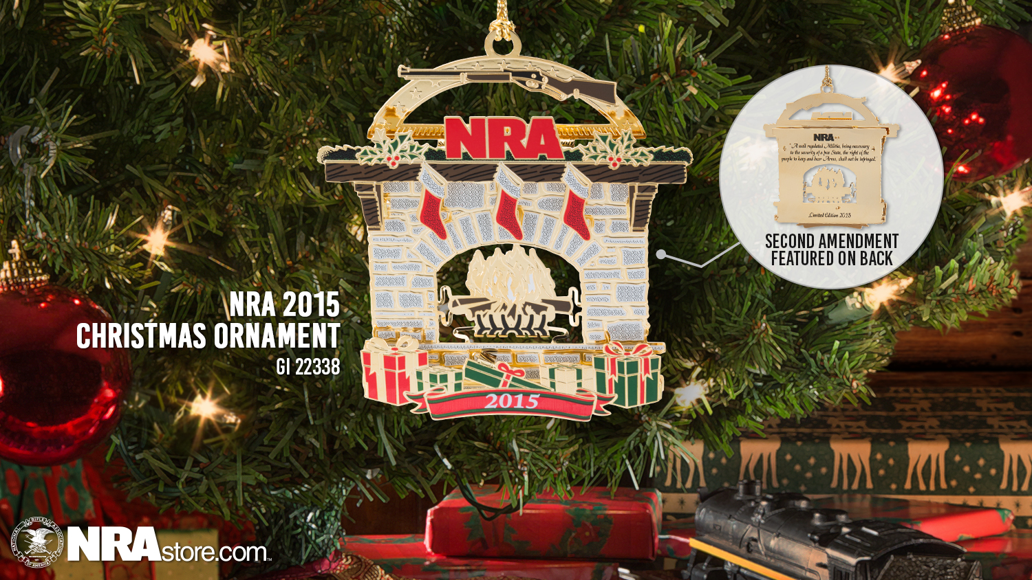 The 2015 NRA Christmas Ornament Is Here!