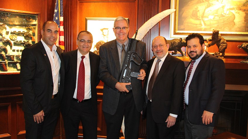 IWI Donates Serial No. 1 Tavor to NRA Museums