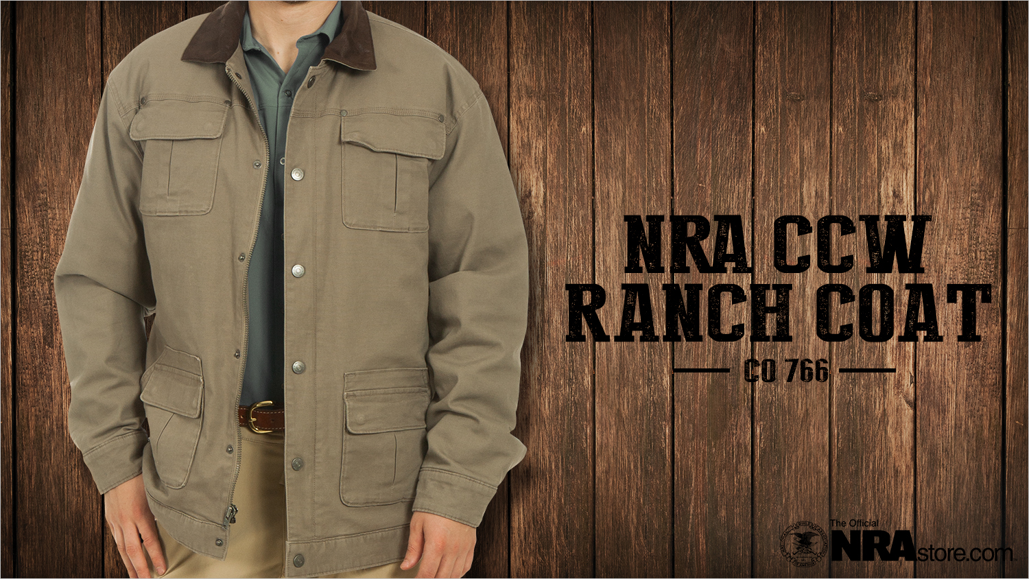 The NRAstore Just Rolled Out One Tough CCW Ranch Coat