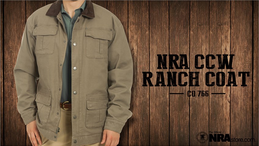 The NRAstore Just Rolled Out One Tough CCW Ranch Coat