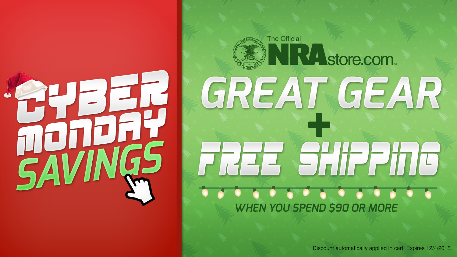 Take advantage of these Cyber Monday deals from NRAstore.com