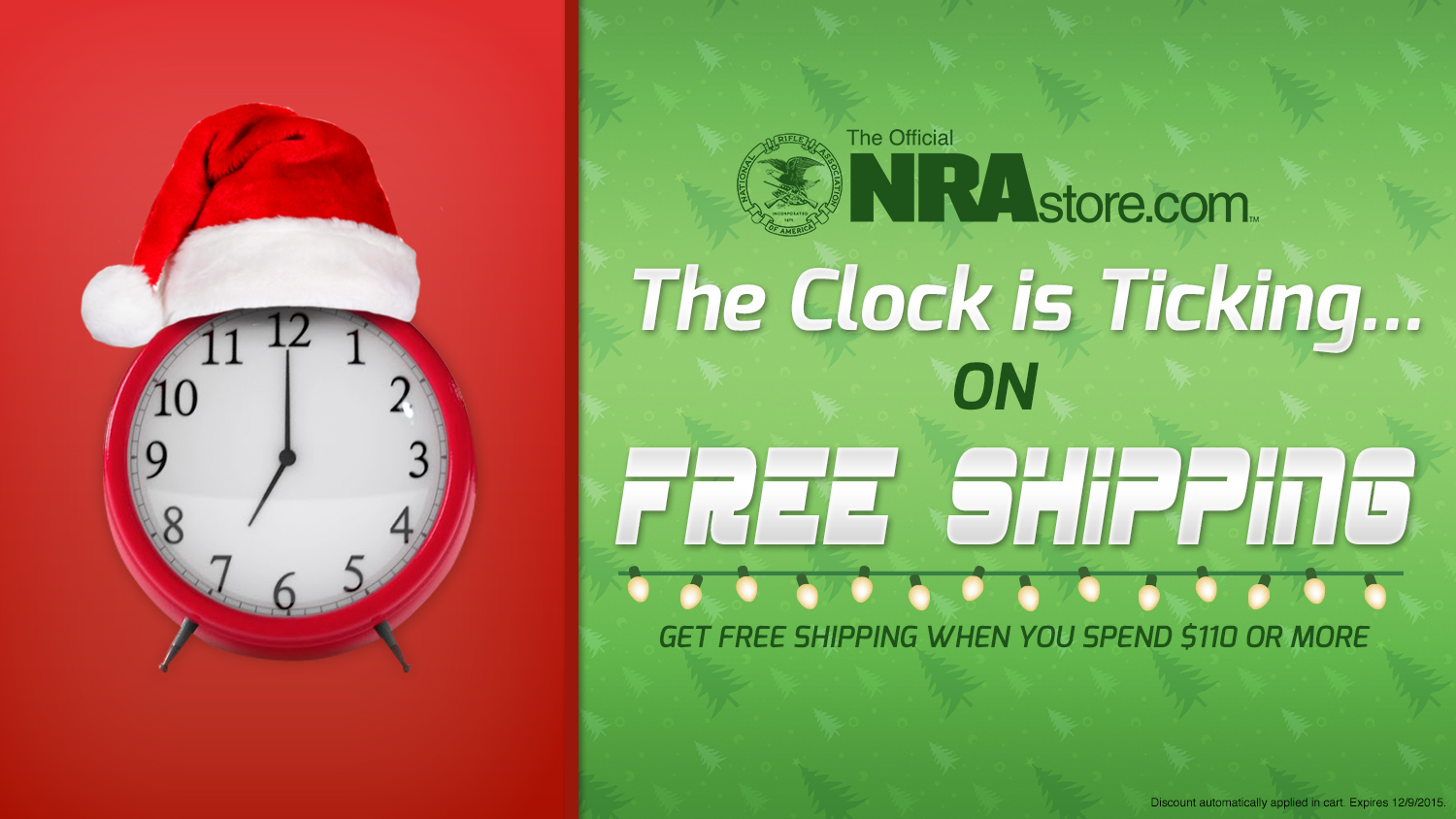 Two more days of free shipping on NRAstore.com
