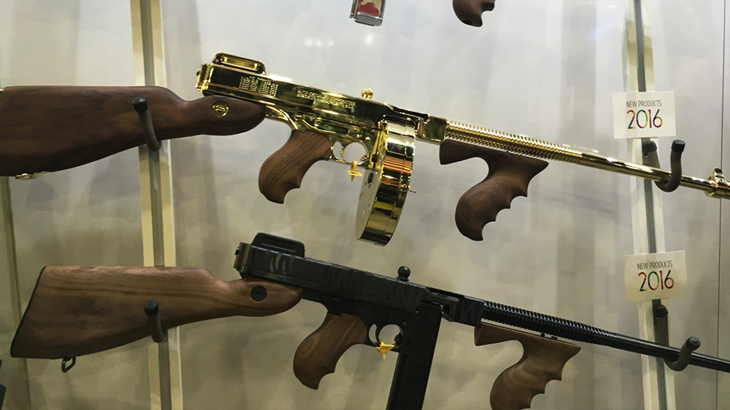 Live from SHOT Show: Kahr Arms Gold Thompson Gun