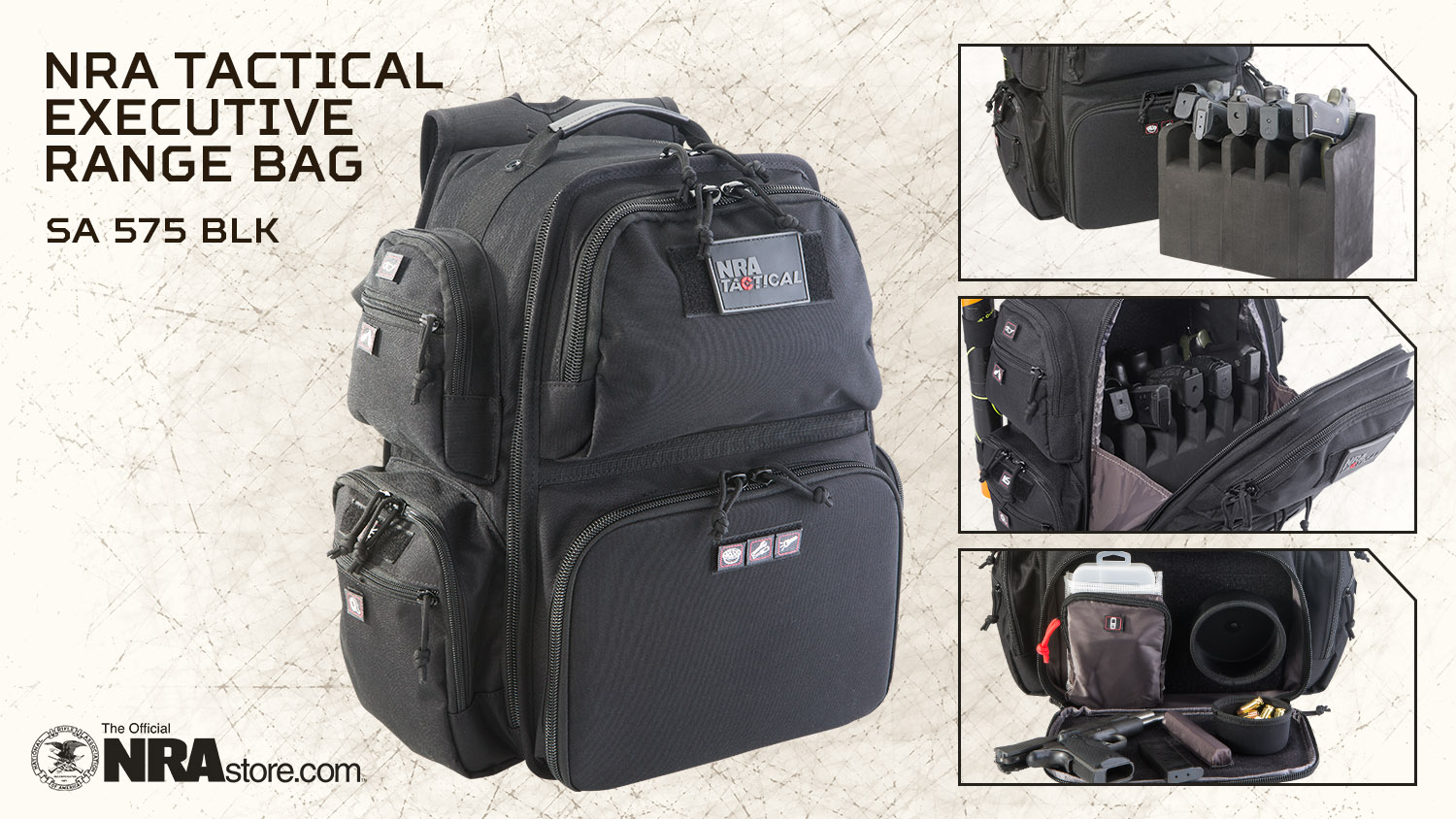 NRA Store Product Highlight: Tactical Executive Range Bag
