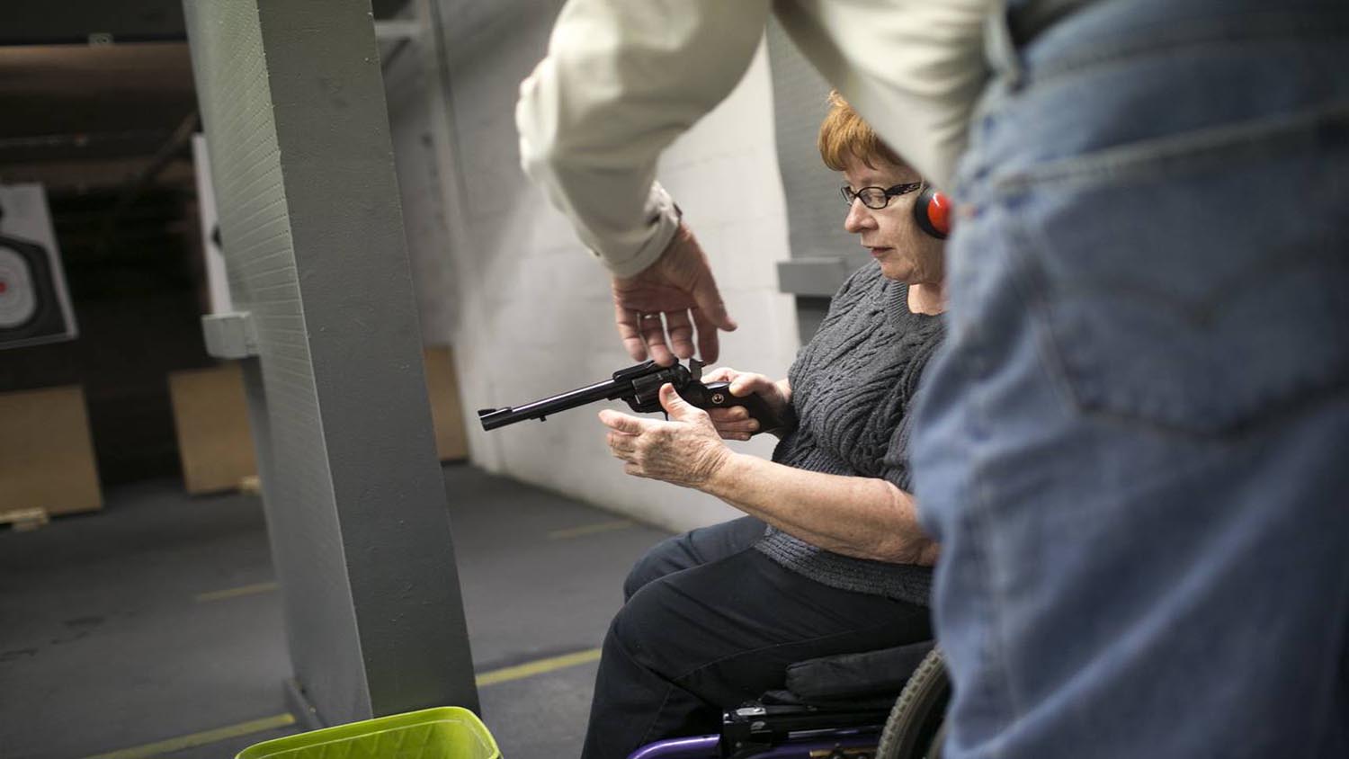 More Seniors, Fearing Crime, Flock to Shooting Ranges