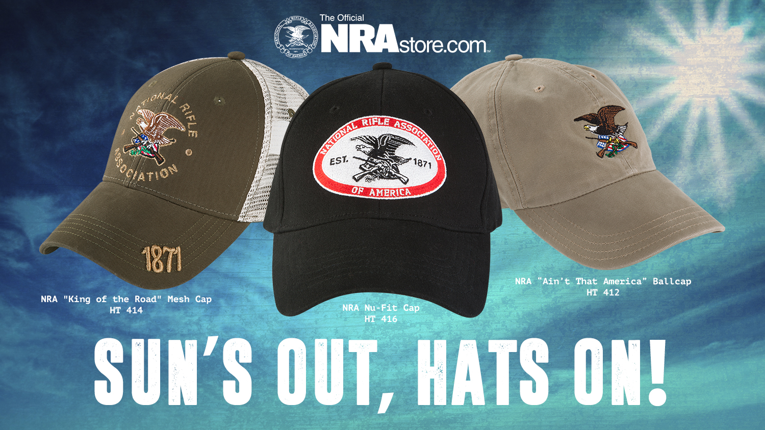 NRA Store Product Highlight: Second Amendment Hats