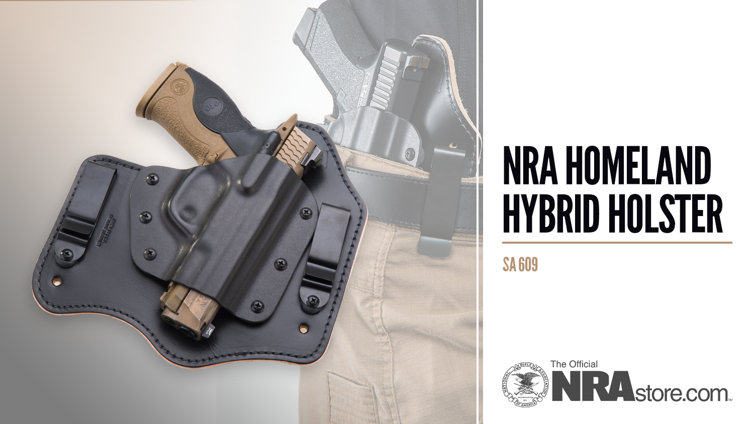 NRA Store Product Highlight: Homeland Hybrid Holster
