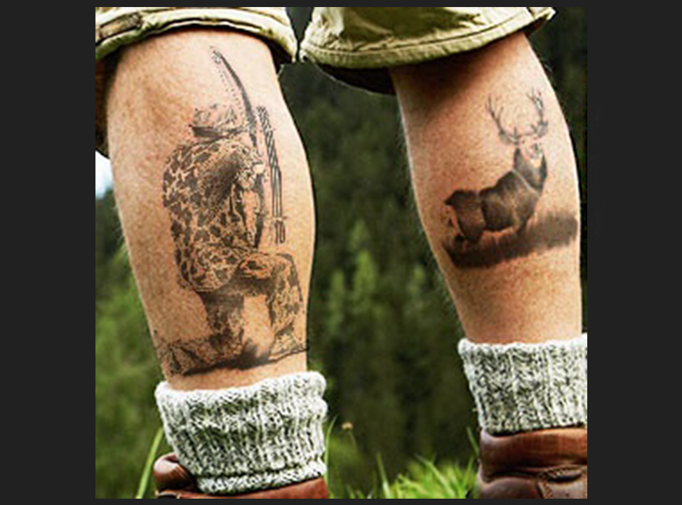 20 Great Hunting Tattoos Youll Want to Get