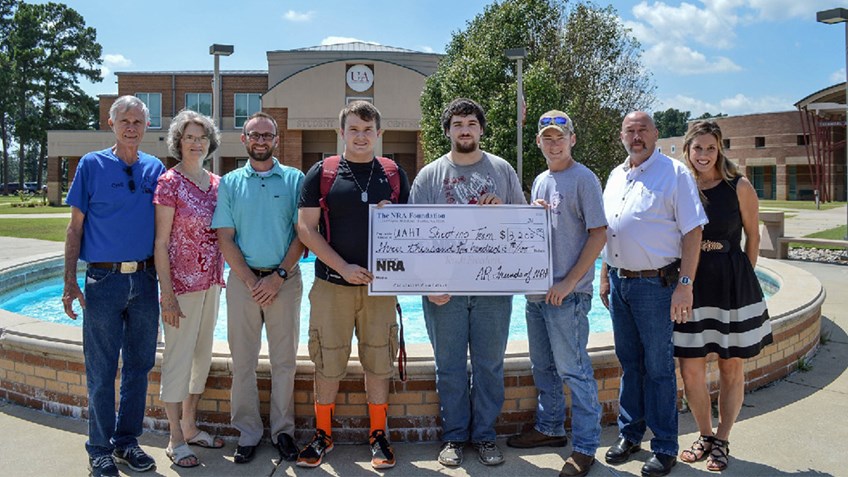 NRA Awards $3,200 Grant to Collegiate Shooting Team