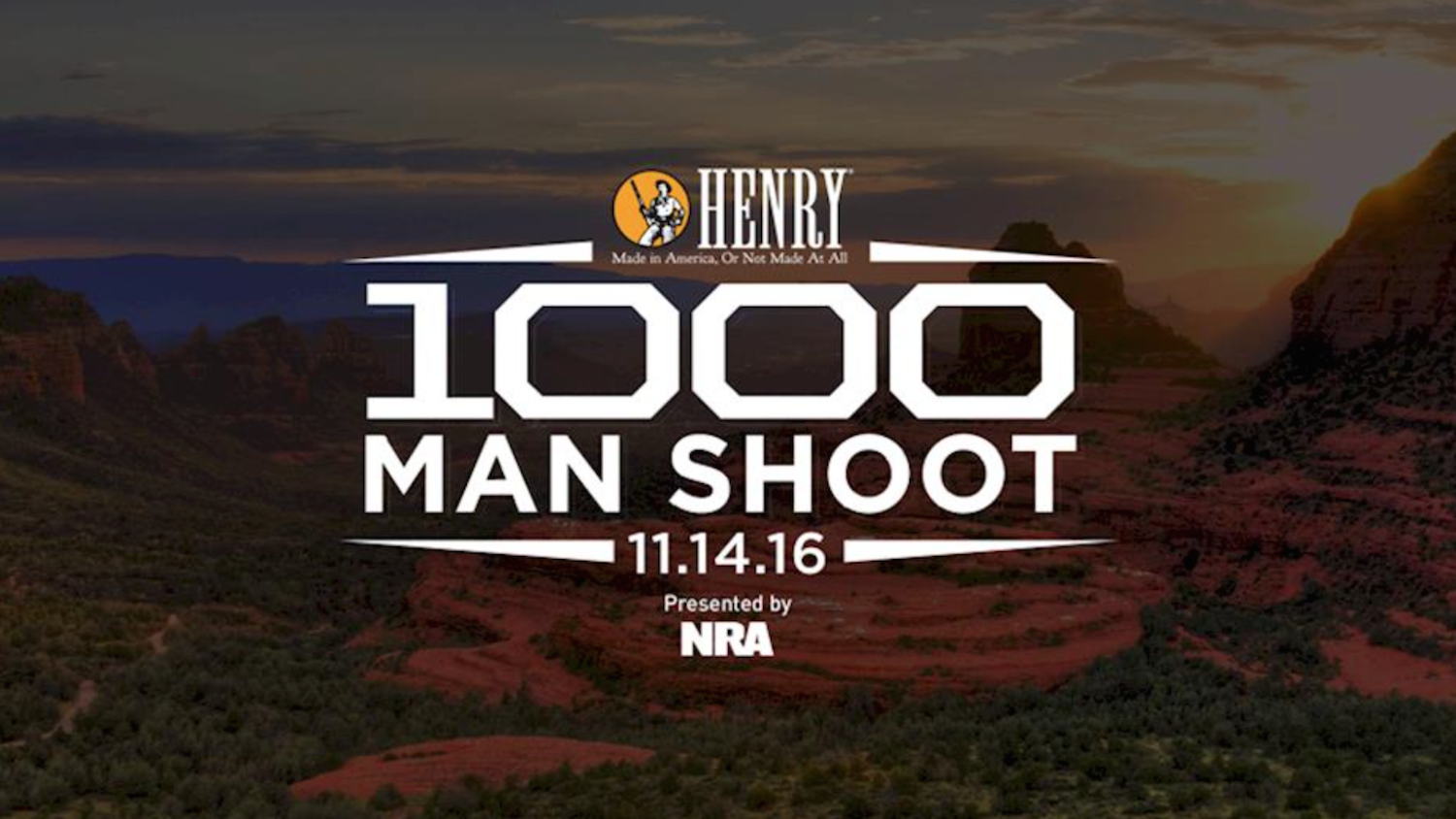 History awaits this November at the Henry 1000 Man Shoot