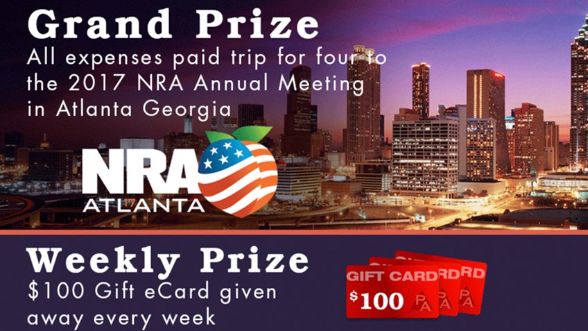 Win a Trip to the 2017 NRA Annual Meeting!