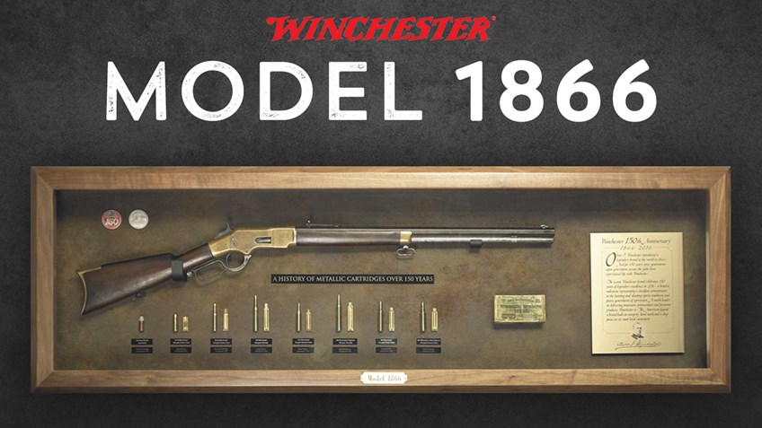 Bid Now For Winchester's Last 150th Commemorative Bullet Board 