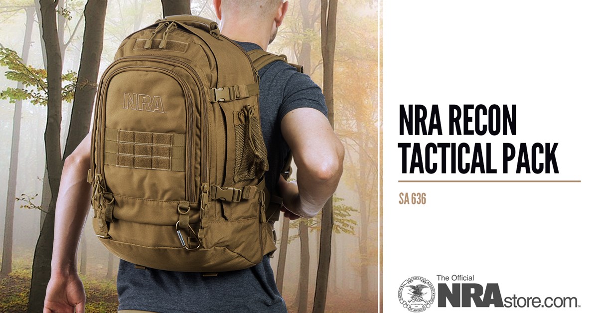 NRA Blog NRAstore Product Highlight NRA Recon Tactical Pack