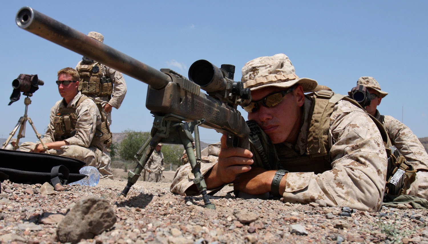 NRA Honors Top Marine Corps Scout Snipers At Annual Association Awards Ceremony