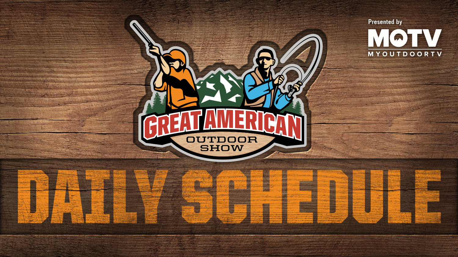 Great American Outdoor Show: Day 1 Schedule 