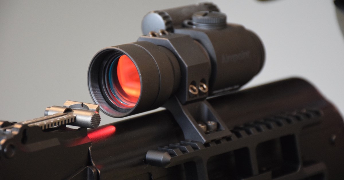 which type of firearm sight is simple inexpensive