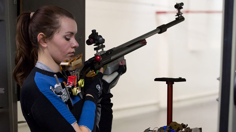 NRA Blog | Senior rifle shooter appreciates career, prepares for NCAA Championship