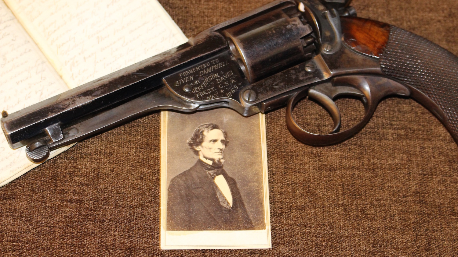 History in a Handgun: Jefferson Davis and His Kerr Revolver