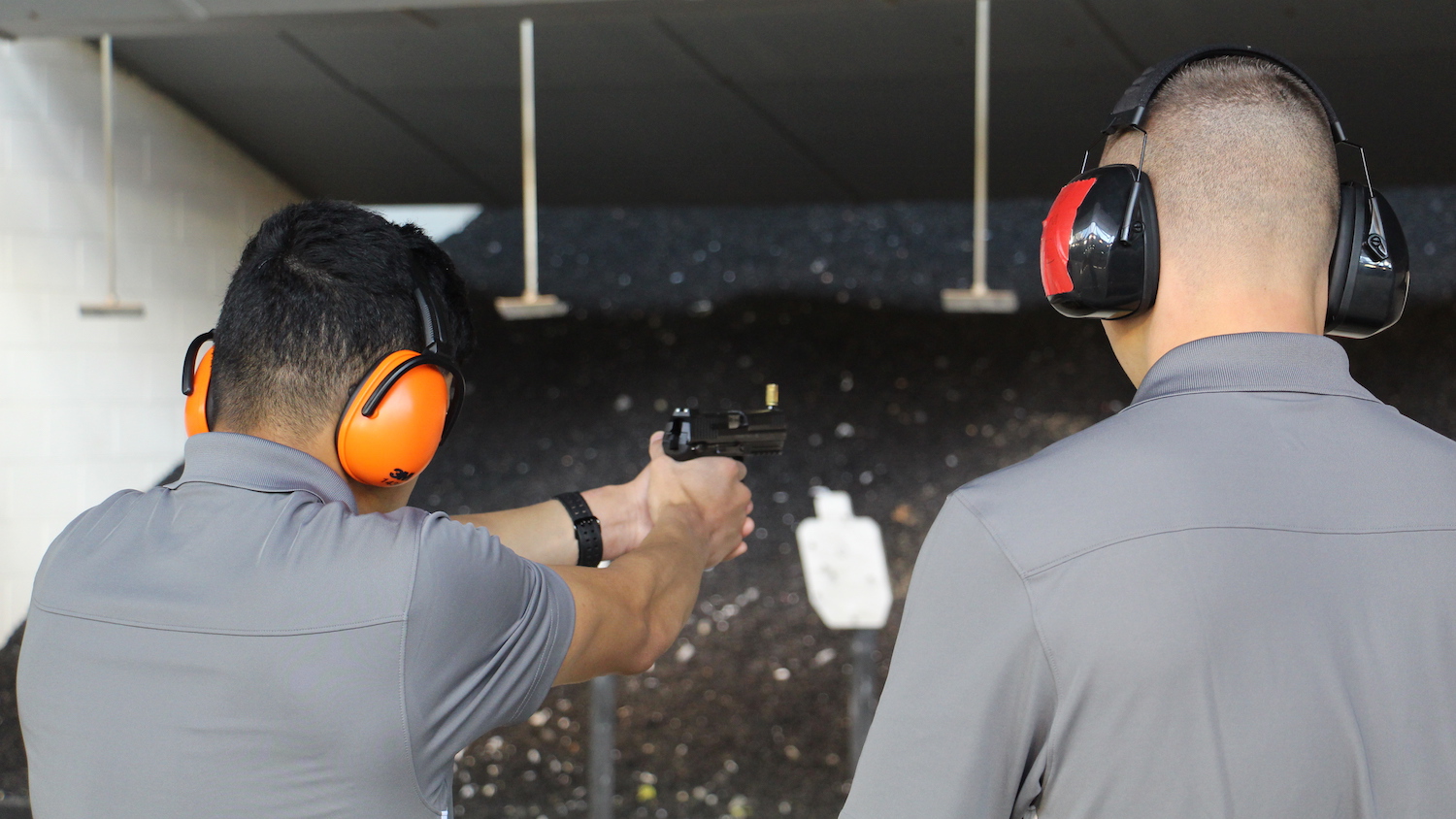 NRA Instructors Help Hone VMI Combat Shooting Team’s Competitive Edge