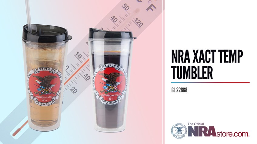 NRAstore Product Highlight: NRA Xact Temp Tumbler