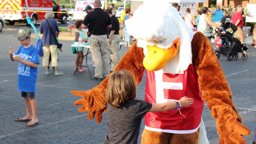 Eddie Eagle Supports Law Enforcement Community Safety Efforts During 2017 National Night Out