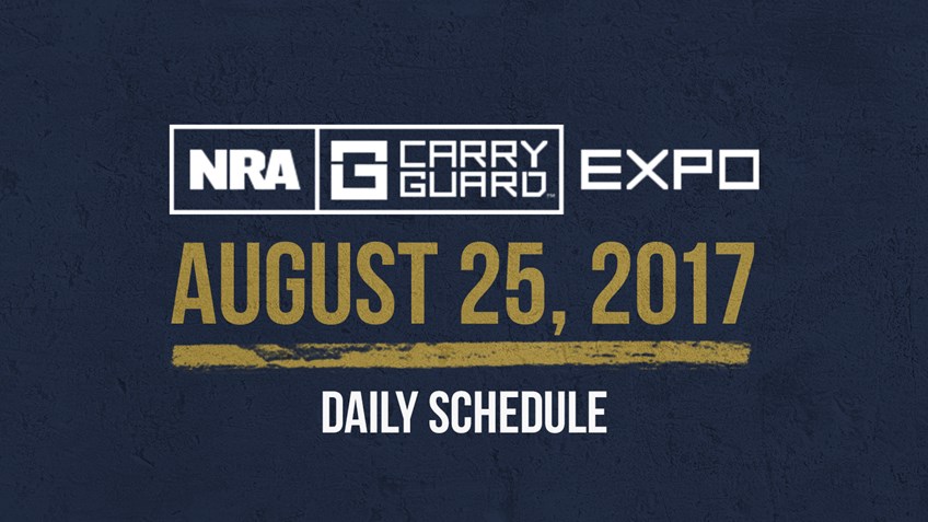 NRA Carry Guard Expo Events: Friday, August 25th