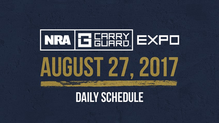 NRA Carry Guard Expo Events: Sunday, August 27th