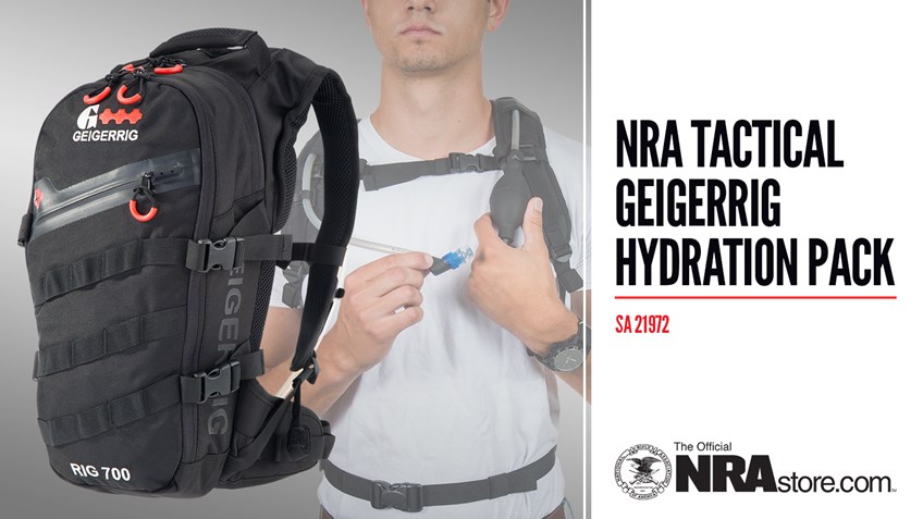 NRAstore Product Highlight: Tactical Geigerrig Hydration Pack