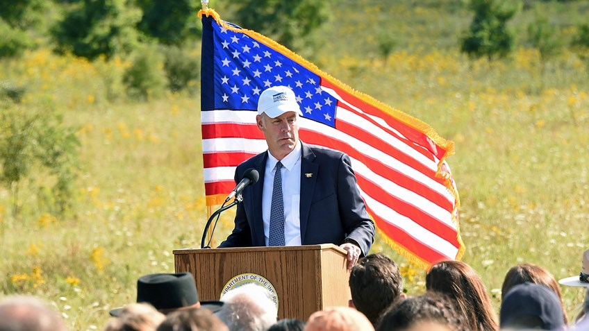 Interior Secretary Ryan Zinke's Hunting And Fishing Revival