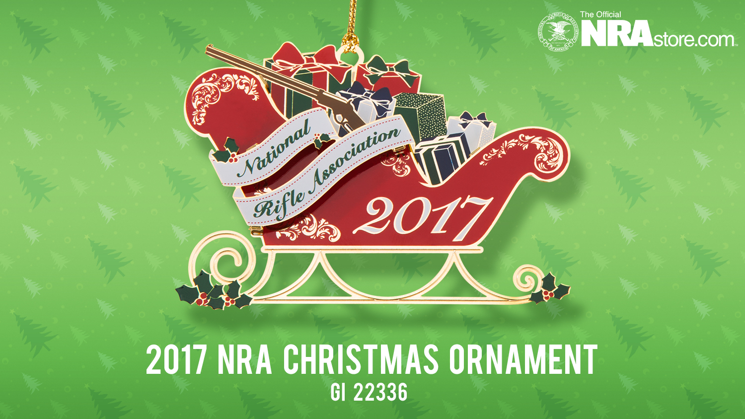 NRAstore Product Highlight: 2017 NRA Christmas Ornament