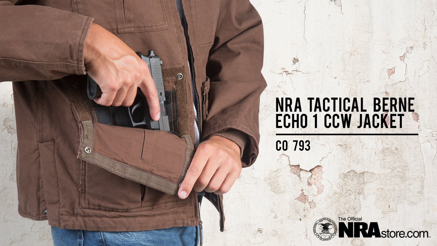 NRAstore Product Highlight: NRA Tactical Berne Echo 1 CCW Jacket