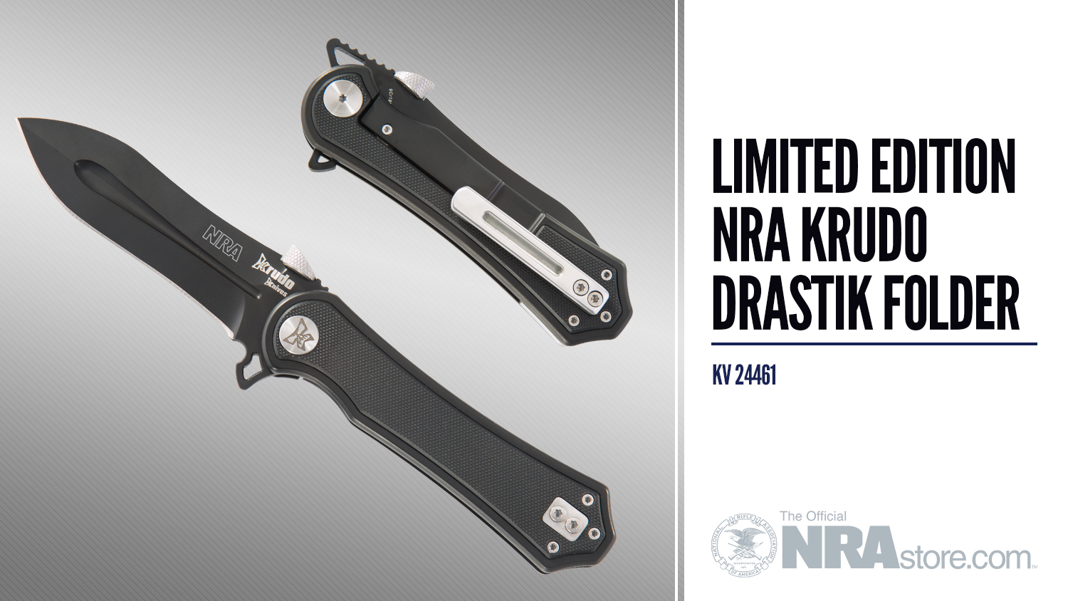 NRAstore Product Highlight: NRA Krudo Drastik Folder