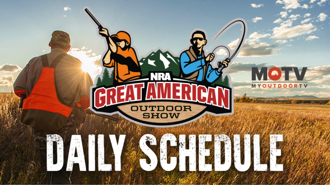 2018 Great American Outdoor Show Daily Schedule - Sunday, February 4