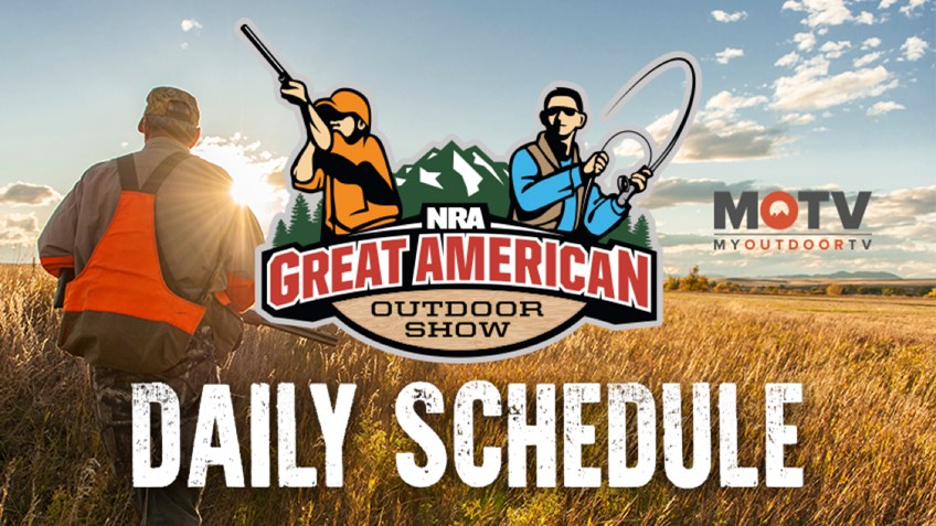 2018 Great American Outdoor Show Daily Schedule - Thursday, February 8