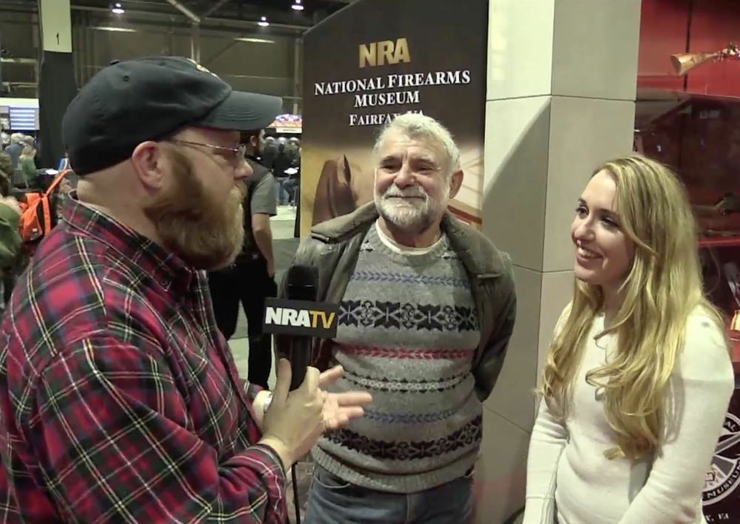 Inspirational: Gabriella Hoffman gives her father’s account of escaping Communism, joining the NRA