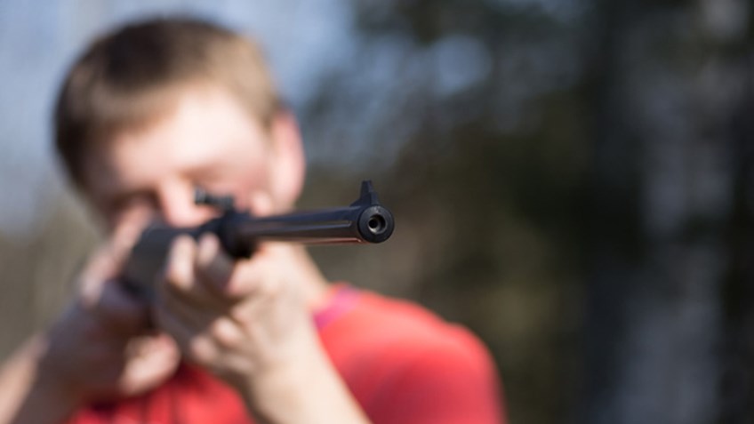 Teens Learn to Shoot at American Legion Post