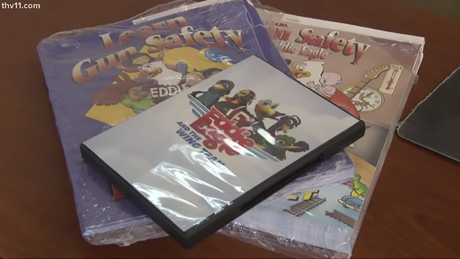 THV11: Sherwood police using coloring books to teach kids about gun safety