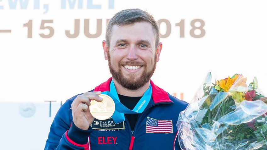 Three Consecutive ISSF Gold Medals For Vincent Hancock