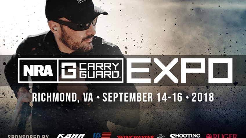Sponsors Announced for the 2018 NRA Carry Guard Expo This September in Richmond