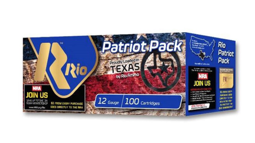 Rio Ammunition Packaging Supports NRA